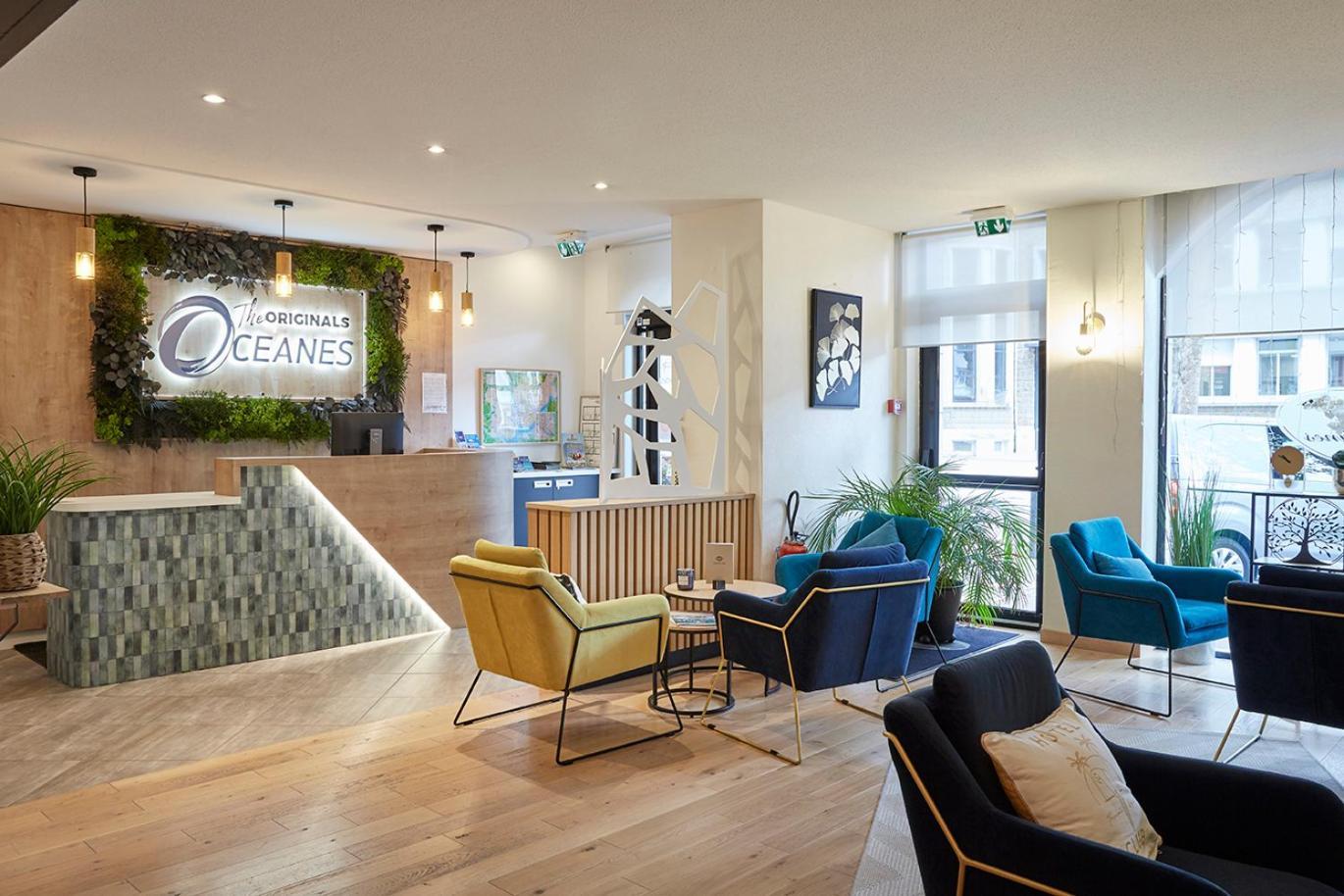 The Originals City, Hotel Les Oceanes, Lorient Bagian luar foto